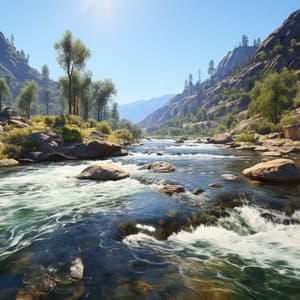 Melodías Ondulantes: Canciones Del Río - Bosque Negro