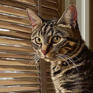 Feline Fodspor Fornyelse: Kattekærlighedens Drømme Rige - Calm Music for Cats