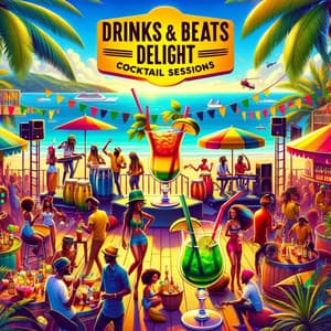 Drinks & Beats Delight: Cocktail Sessions - Drink Bar Chillout Music