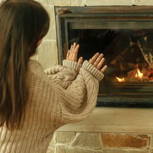 Binaural Fire Tranquility: Embered Relaxation Symphony - Relaxing ASMR