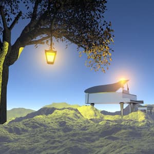 Ambient Music Symphony: Harmonic Mindful Productivity - Calming Brown Restful Sounds