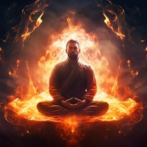 Meditative Flames: Fiery Tranquility Chords - ASMR Loops