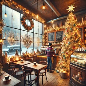 Cozy Christmas Coffee Shop: Smooth & Chill Sax Instrumental Collection - Jazz Sax Lounge Collection