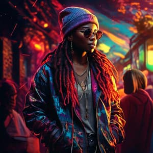 Beats in Motion: Hip Hop Music Energy - Japanese Lofi Beats