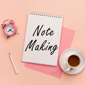 Note Making: Minimal and Non-Distracting Music for Better Ideas, Artistic Sounds - Brain Stimulation Consort