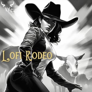 Lofi Rodeo: Country Beats and Barn Dances - Arizona Chillhop Bull