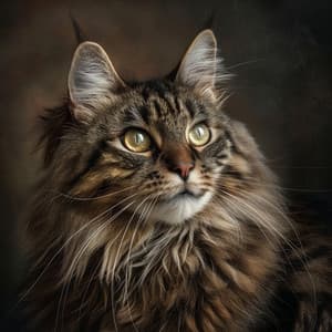 Gentle Cat Harmonies for Calming Atmosphere - Cat Music Waves