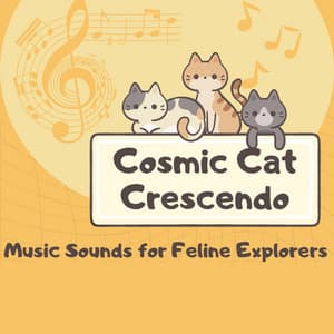 Cosmic Cat Crescendo: Music Sounds for Feline Explorers - Relaxing Cat Music Therapy