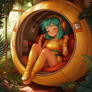 Bulma's Cozy Study Corner - Akihabara Lofi