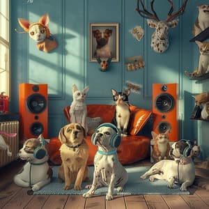 Cozy Critter Chords: Chill Music for Pets - Pet Time Music