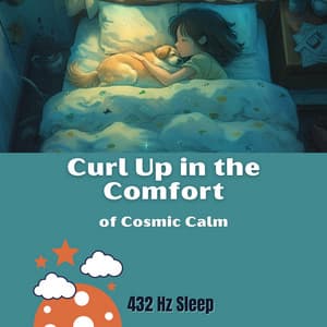 Curl Up in the Comfort of Cosmic Calm - 432 Hz Sleep