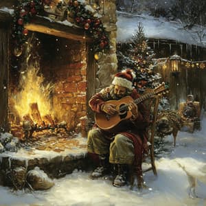 Snowy Serenades for the Holidays - Christmas Music Background