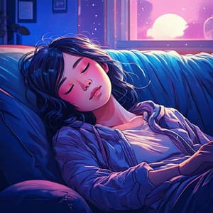 Quiet Night Lofi: Soft Beats for Sleep - Binaural Beat Brainwave Institute