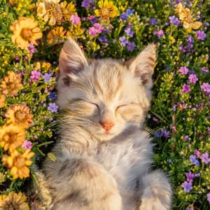 Cadencias Para Gatos: Sonidos Suaves Para Felinos - Canciones relajantes del domingo