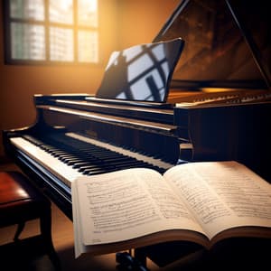 Study Piano: Focused Melodies Intellect - Study Academy