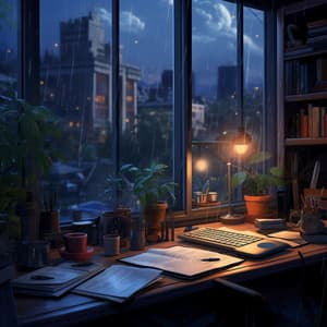 Armonía De Productividad: Música De Las Gotas De Lluvia Para El Trabajo - Bucles ASMR