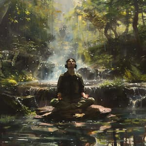 Yoga by the Stream: Binaural Water Balance - Yoga Music