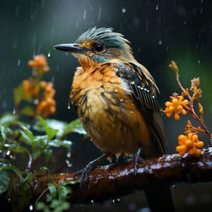 El Canto De Los Pájaros Lluviosos De La Naturaleza - Esmeralda