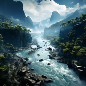 Cascadas Armónicas: Flujo Meditativo Junto A Las Cascadas - Efectos especiales de la madre naturaleza