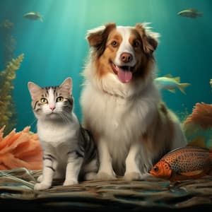 Calma Binaural Del Océano Para Mascotas: Sonidos Relajantes - Investigación de ritmos binaurales