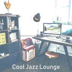 Music for Work from Home - Electric Piano and Alto Saxophone - Cool Jazz Lounge
