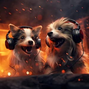 Music for Dogs: Canine Fire Fugue - Calming Noises