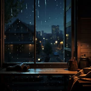 Nocturnal Tranquility: Chill Raindrop Serenades - The Rain Library