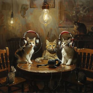 Cat's Crescendo: Peaceful Sounds - Relaxing Cat Music Therapy