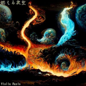 燃える夜空 - Violin Music