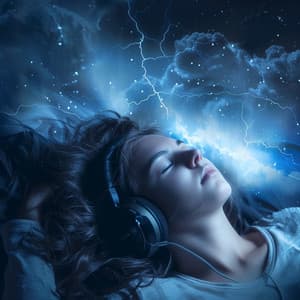 Thunder's Slumber Tunes: Sleep in Storm's Embrace - Relaxation Sleep Meditation