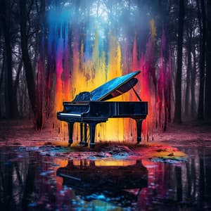Rhythmic Revelations: Piano Music Odyssey - Piano and Thunderstorm