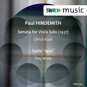 Hindemith: Viola Sonata & 1922 - Paul Hindemith