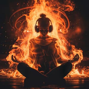 Fire's Relaxation: Soothing Music Waves - 101 Relax