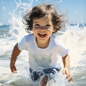 Melodías Tranquilas Del Mar: Música De Las Ondas Del Océano Para Los Más Pequeños - Hace muchas lunas