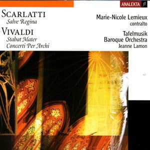 Vivaldi, Scarlatti, Avison: Salve Regina, Stabat Mater, Concerti per Archi - Marie-Nicole Lemieux