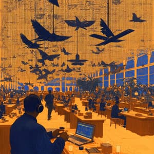 Glimmering Night - Soothing Sounds