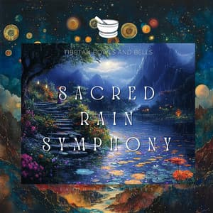 Sacred Rain Symphony: Tibetan Bowls and Bells - Earth Frequencies 432 Hz