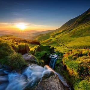 Vibraciones Tranquilas: Música Para La Relajación - Templanza Del Atardecer