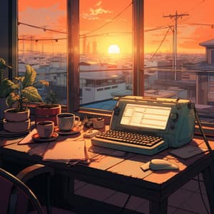 Flat White Flow: LOFI CAFE FOCUS - KOMIuKU