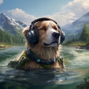 River Walks: Calming Dog Melodies - Dog Sleep Academy