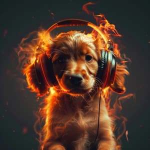 Fire Pooch: Warm Dog Melodies - Music for Calming Dogs