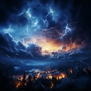 Relajación Con Truenos: Armonía Calmante De La Tormenta - Colectivo de frecuencias de planta