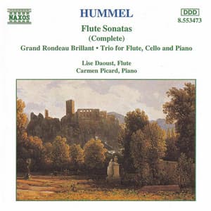 Hummel: Flute Sonatas / Flute Trio / Grand Rondeau Brillant - Johann Nepomuk Hummel