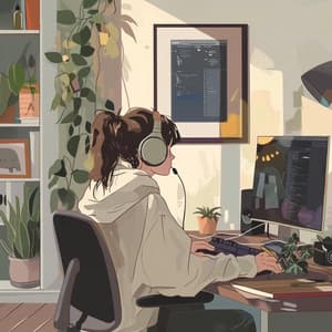 El Mejorador De Enfoque De La Música: Melodías De Concentración - Trabajar desde Casa Background Musica