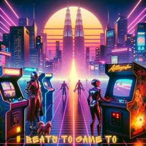 Beats to Game to: Retro Futurism Unleashed - Chillout Remixes