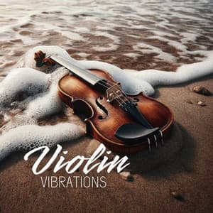 Violin Vibrations: Stringed Sleep Sanctuary - Healing Ocean Waves Zone