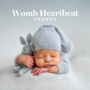 Womb Heartbeat Sounds: Calm Baby Sleep, Mom’s Heartbeat for Babies, Pregnancy Belly ASMR - Relaxation Meditation Songs Divine