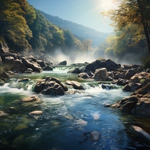 River's Study Serenity: Tranquil Flow Ambience - Study Time