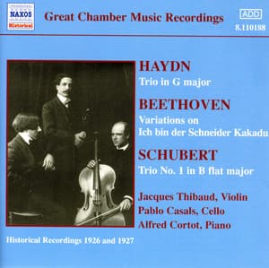 Haydn / Beethoven / Schubert: Piano Trios - Jacques Thibaud