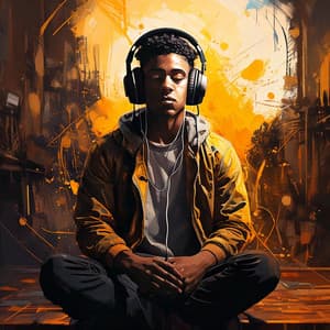 Hip Hop Music for Meditation: Rhythms of Calm - Cloudy Lofi